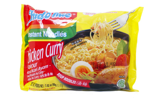 2 curry Flavored Ramen Noodles